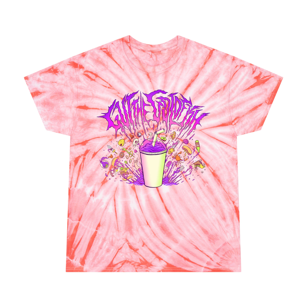 GUT THE GOLDFISH PURPLE SUGAR SLUSH TIE-DYE TEE – Trevor Clark