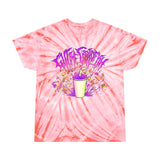 GUT THE GOLDFISH PURPLE SUGAR SLUSH TIE-DYE TEE