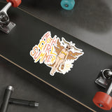 Moth Girl Summer (Autumn) Die-Cut Sticker